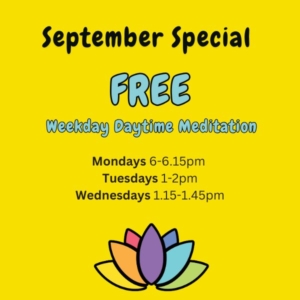 September - Free Daytime Classes